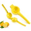 Home Manual Lemon Squeezer Aluminum Alloy Hand Pressed Orange Fruit Juicer Portable Practical Kitchen Tools Mini Blender